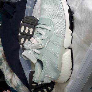 Adidas mint green men's sneakers